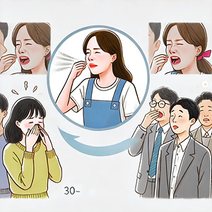 치조골까지 침범하여 뼈를 녹이게 구강 관리의 핵심입니다